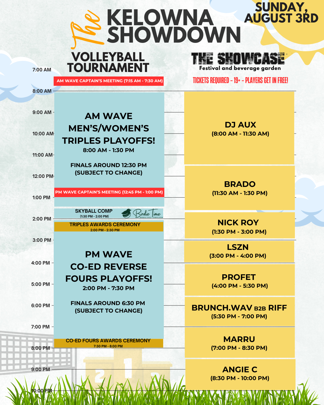 2. Sunday Sched